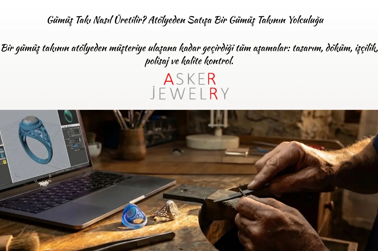 Gümüş Takı Nasıl Üretilir? Atölyeden Satışa Bir Gümüş Takının Yolculuğu