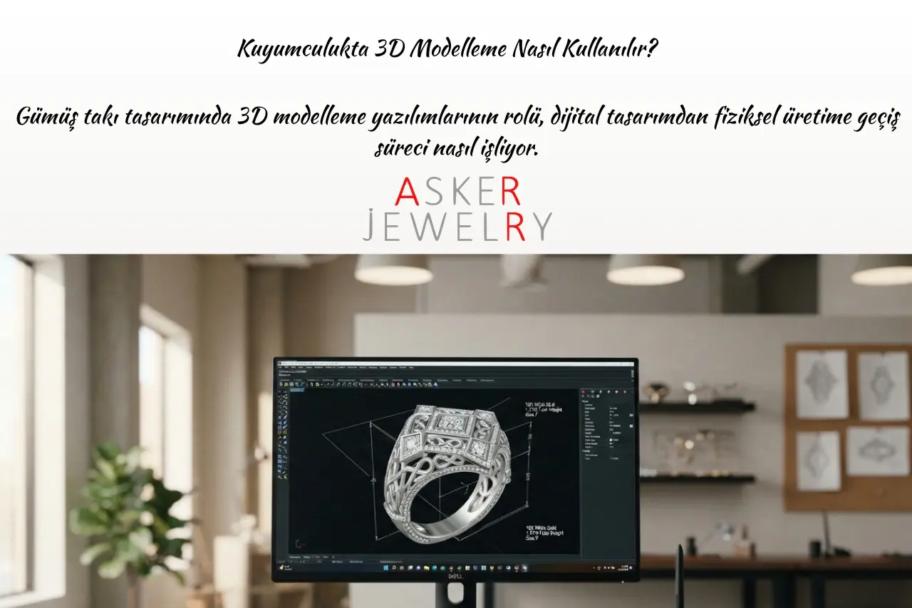 Kuyumculukta 3D Modelleme Nasıl Kullanılır?