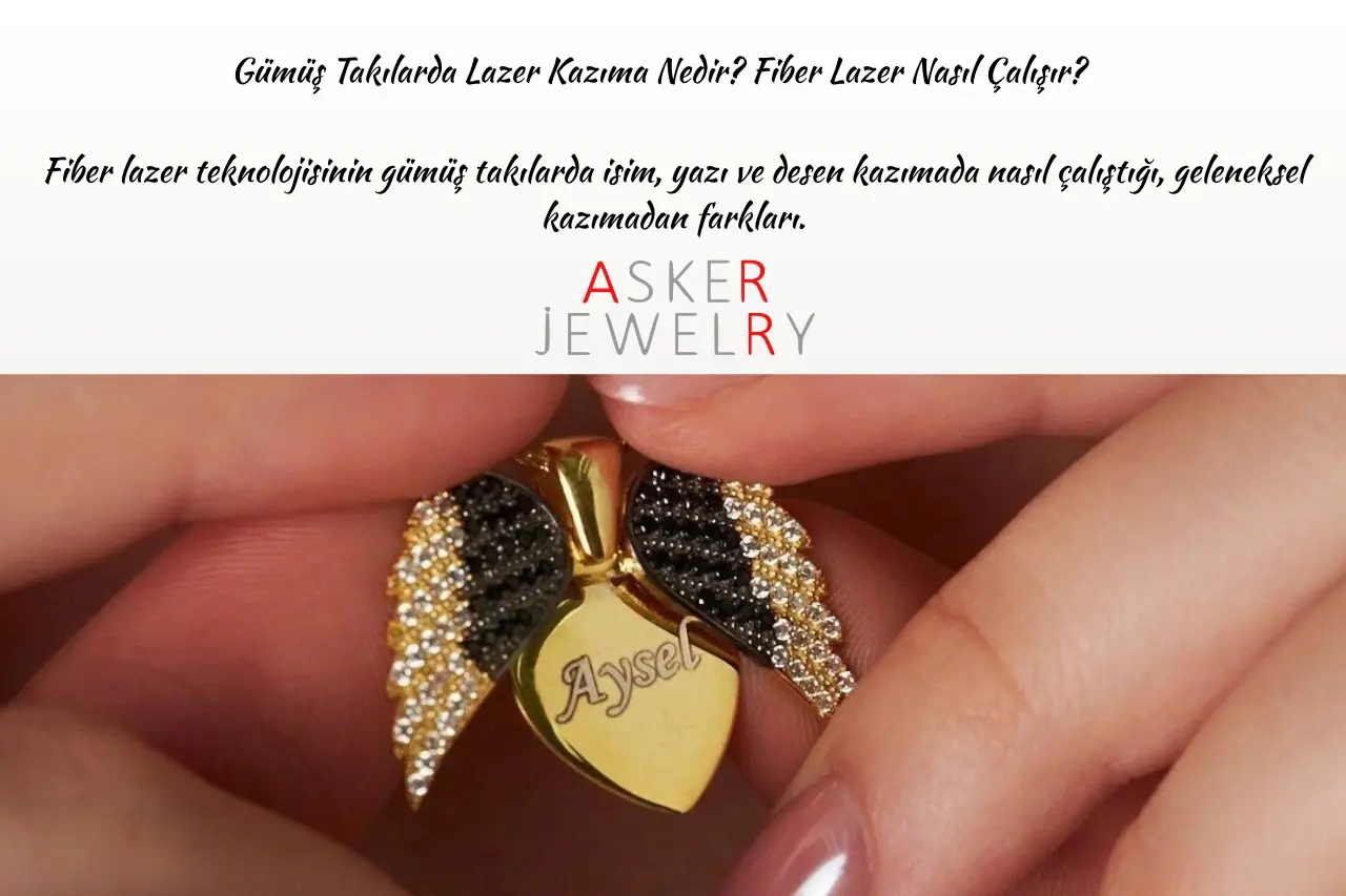 Gümüş Takılarda Lazer Kazıma Nedir? Fiber Lazer Nasıl Çalışır?
