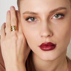 üç sıralı nervürlü halka