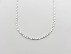 Pullu Zincir Kolye - 925 GÜMÜŞ