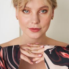 üçlü kalp şeklinde küpeler