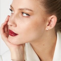 üçgen baget küpeler