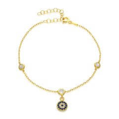 üç taşlı bilezik ve bosem gözü