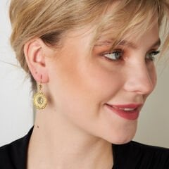 dorica çeyrek küpeler