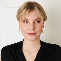 dorica çeyrek küpeler