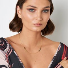 İsim kolyesi - iki isimli aile kolyesi