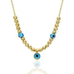 dorikan-boses-göz inci kolye