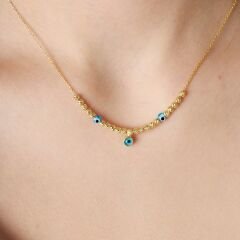 dorikan-boses-göz inci kolye