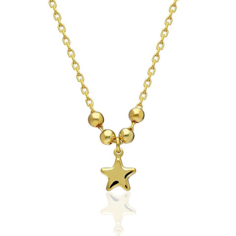 Dorica Yıldız Kolye - 925 Ayar Gümüş