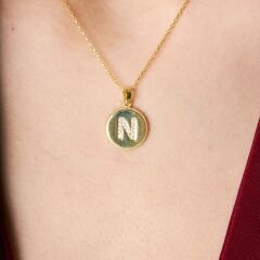 isim kolyesi-elmas-harf kolyesi