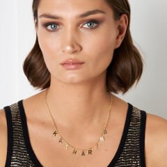 isim kolyesi gerdanlık modeli isim kolyesi