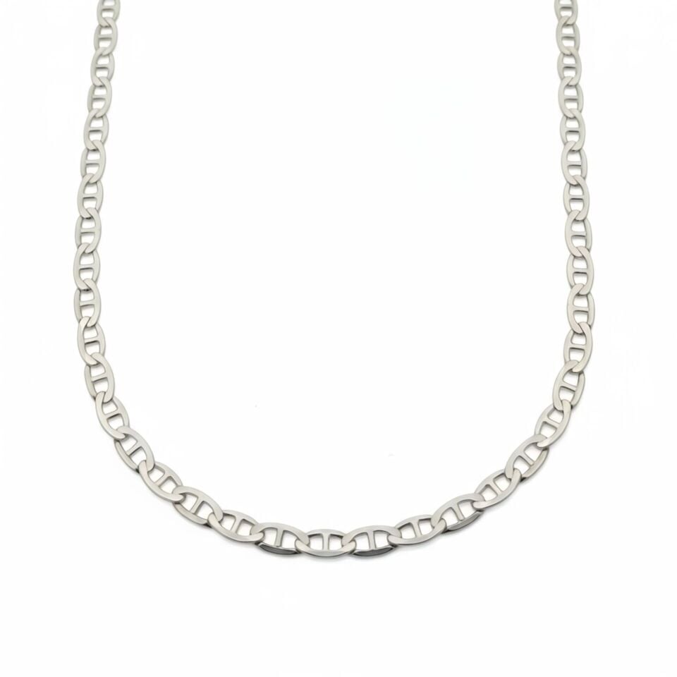 Barlı Forsa Zincir Kolye - 925 GÜMÜŞ