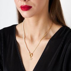 isim kolyesi-harf kolyesi-zincir ve incilerle