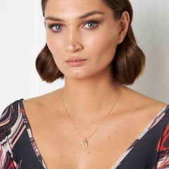 isim kolyesi-harf kolye-pembe-taşlı