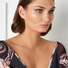 isim kolyesi-harf kolye-pembe-taşlı