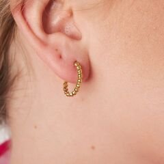 dorica halka küpeler