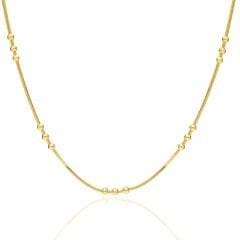 dorica gevşek zincir kolye