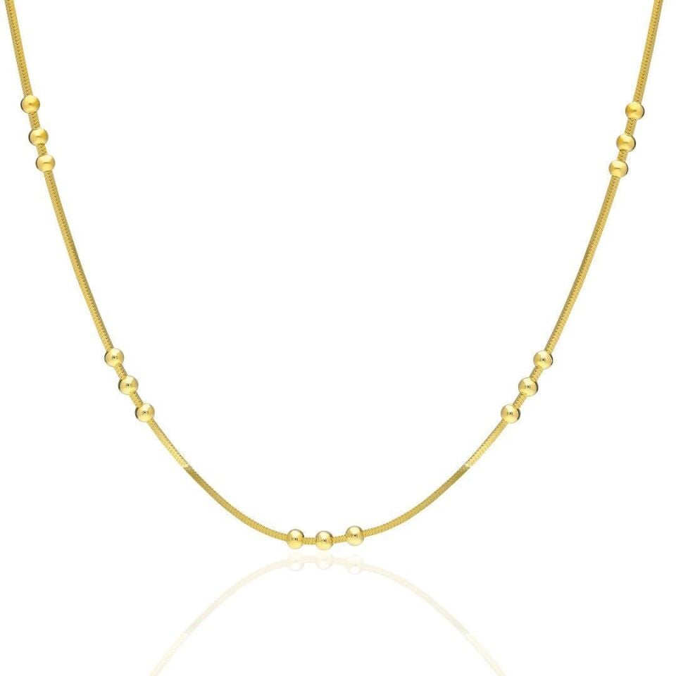 Dorica Toplu Zincir Kolye - 925 Ayar Gümüş