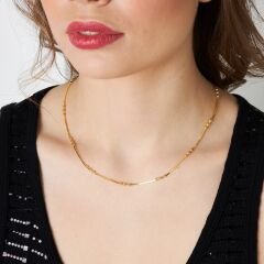 dorica gevşek zincir kolye