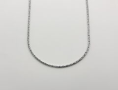 Yuvarlak Kral Zincir Kolye - 925 GÜMÜŞ