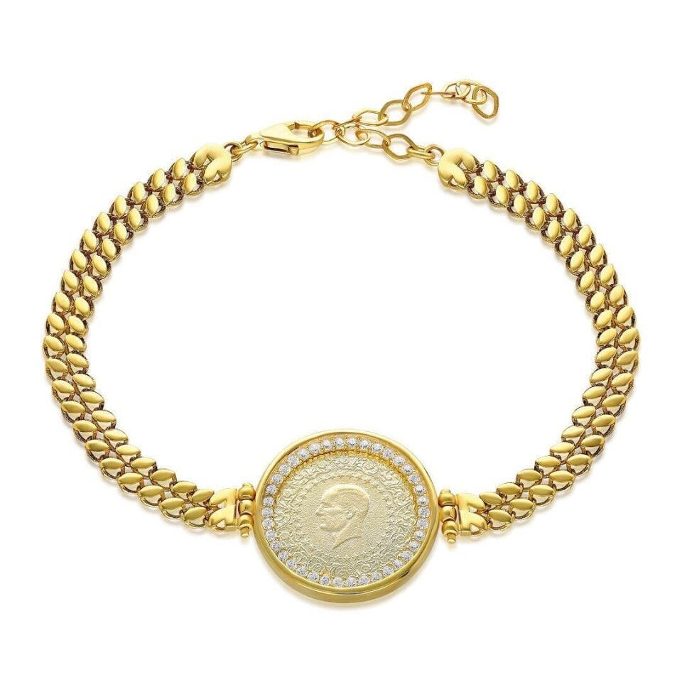 çift ​​pullu çeyrek bilezik