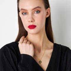 isim kolyesi-nazar harfli plaka kolye