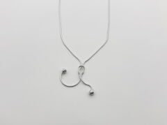 Düğüm Zincir Kolye - 925 GÜMÜŞ