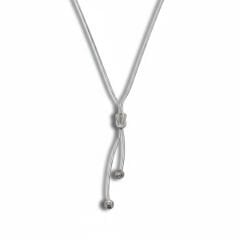 Düğüm Zincir Kolye - 925 GÜMÜŞ