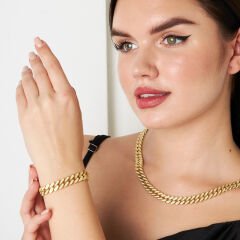 kalın gurme taşlarla süslenmiş