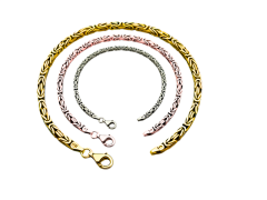 Mavi Taşlı Kral Zincir Bileklik