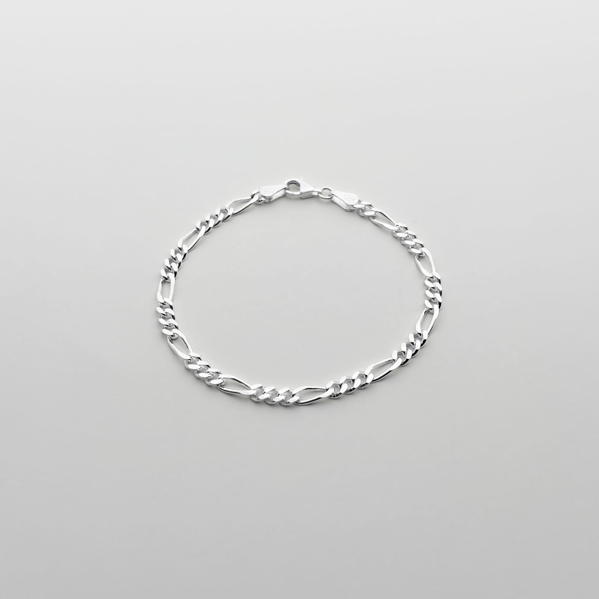 Figaro Zincir Bileklik - 925 GÜMÜŞ