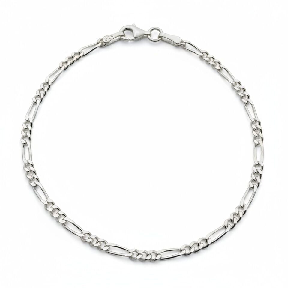 Figaro Zincir Bileklik - 925 GÜMÜŞ