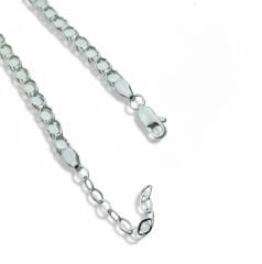 Pullu Zincir Bileklik - 925 GÜMÜŞ