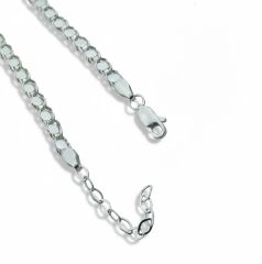 Pullu Zincir Bileklik - 925 GÜMÜŞ