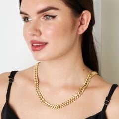 taşlı kalın gurme kolye