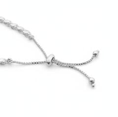 Pullu Zincir Asansörlü Bileklik - 925 GÜMÜŞ