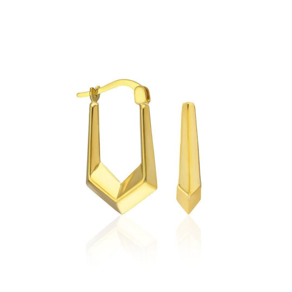 çapraz halka küpeler