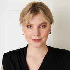 çapraz halka küpeler