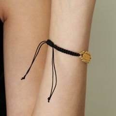 İsim bileziği - monogramlı isimli ip bileklik