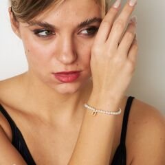 isim bileziği - harfli boncuklu bileklik