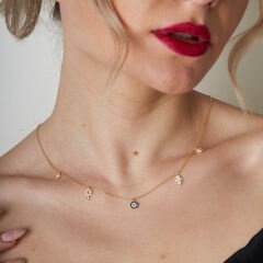 nazar boncuğu kolyesi