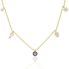 nazar boncuğu kolyesi