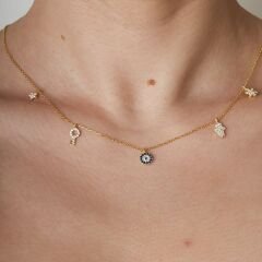 nazar boncuğu kolyesi