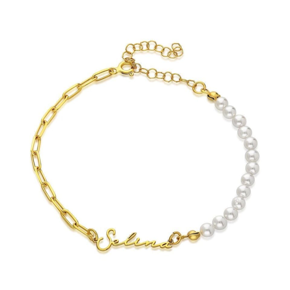 İsim Bileziği Boncuklu İsim Bileziği