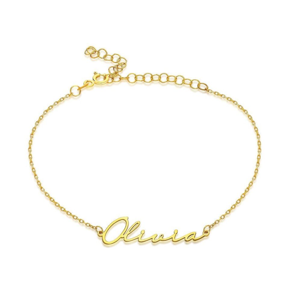 İsimli Bileklik Temel Bileklik - 925 Ayar Gümüş