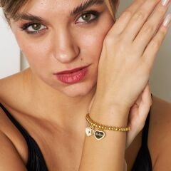 isim bileziği  tılsım  zirkon kalp