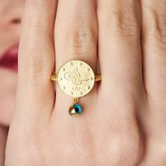 nazar boncuğu yüzüğü