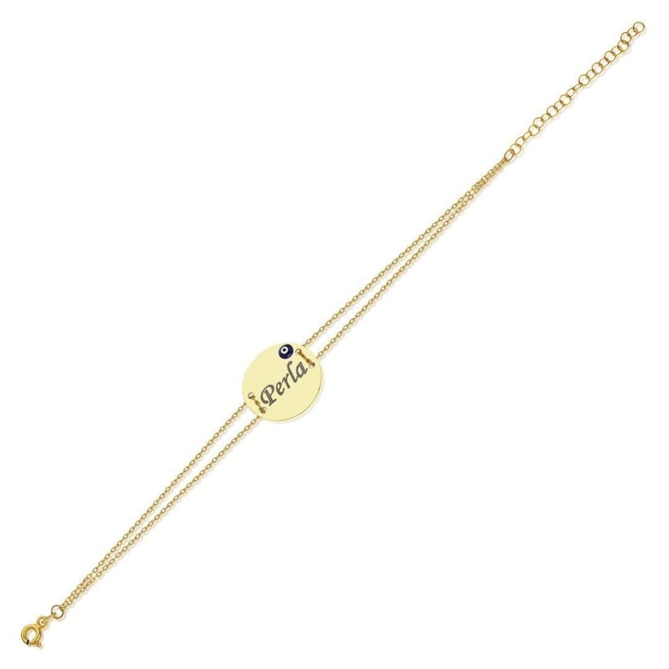 İsim Bileziği Nazar Gözü Plaka İsim Bileziği