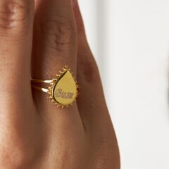 isim-oymalı-damla-yüzük-taşsız